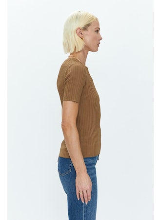 Beatrice Asymmetric Sweater Tee