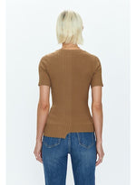 Beatrice Asymmetric Sweater Tee