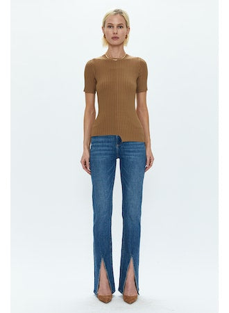 Beatrice Asymmetric Sweater Tee