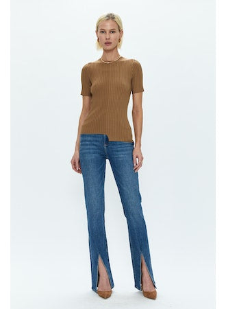 Beatrice Asymmetric Sweater Tee