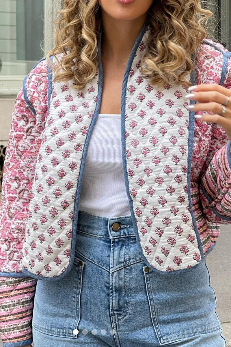 Printed Padded Coat