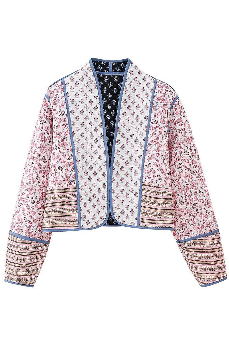 Printed Padded Coat