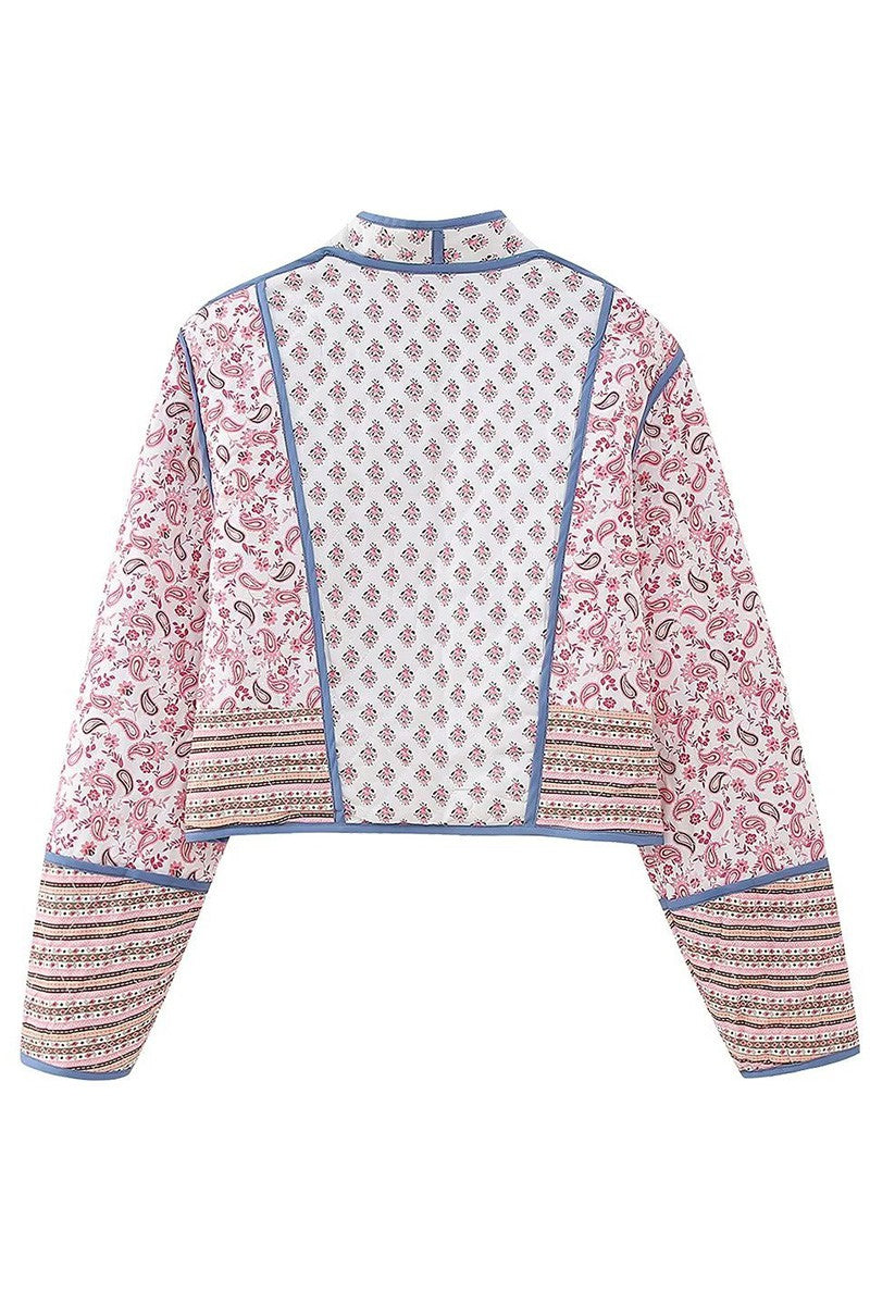 Printed Padded Coat