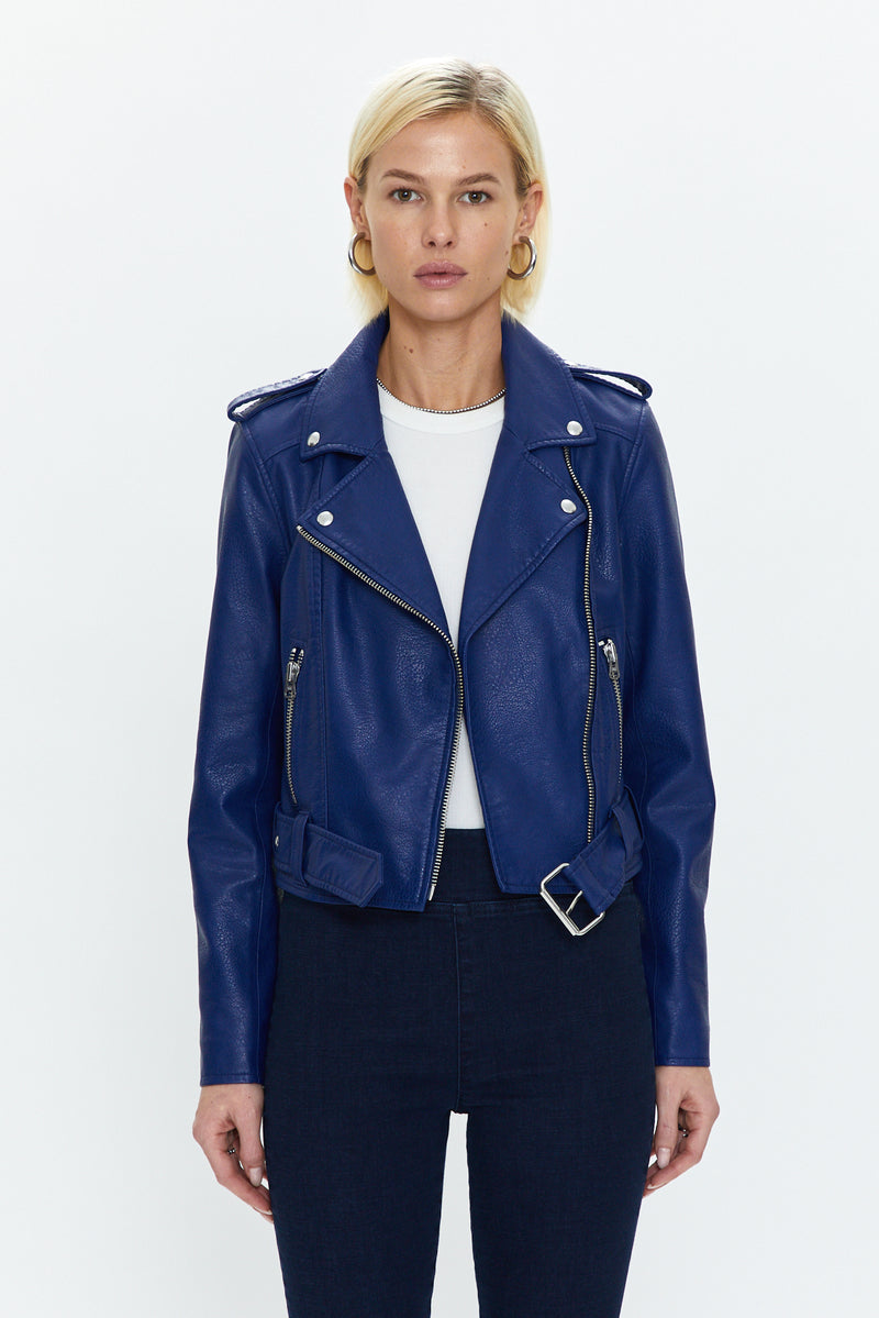 Tracey Cropped Motto Jacket
