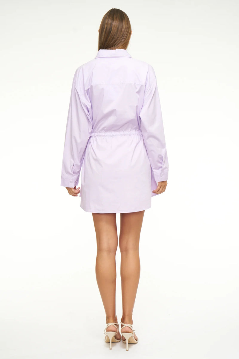 Layla Cinched Waist Dress-Iris