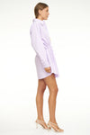 Layla Cinched Waist Dress-Iris