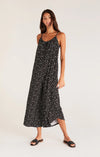 Ditsy Flare Jumpsuit