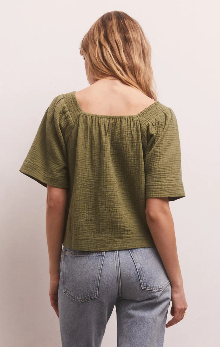 No Rules Gauze Top