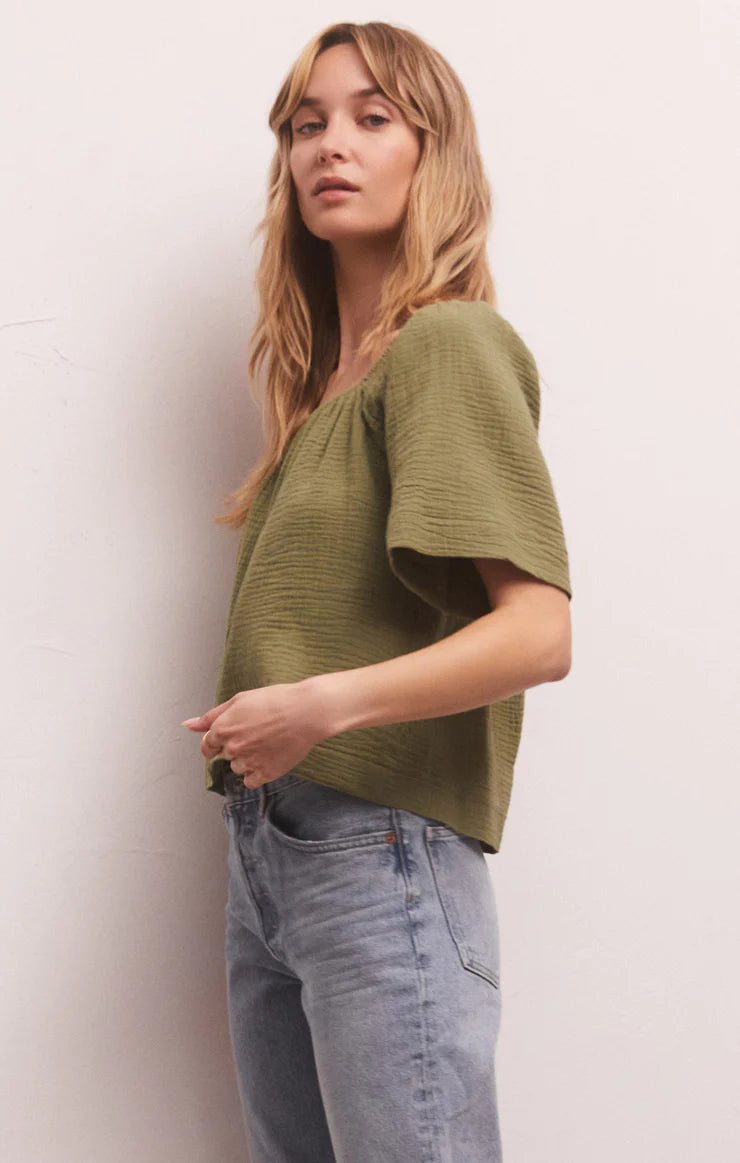 No Rules Gauze Top