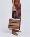 Selene Striped Handbag