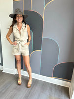 Zip Front Romper