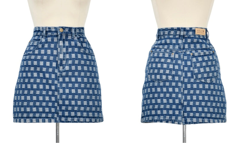 Brut Denim Skirt