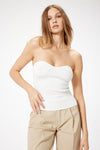 Sweetheart Rib Strapless Top