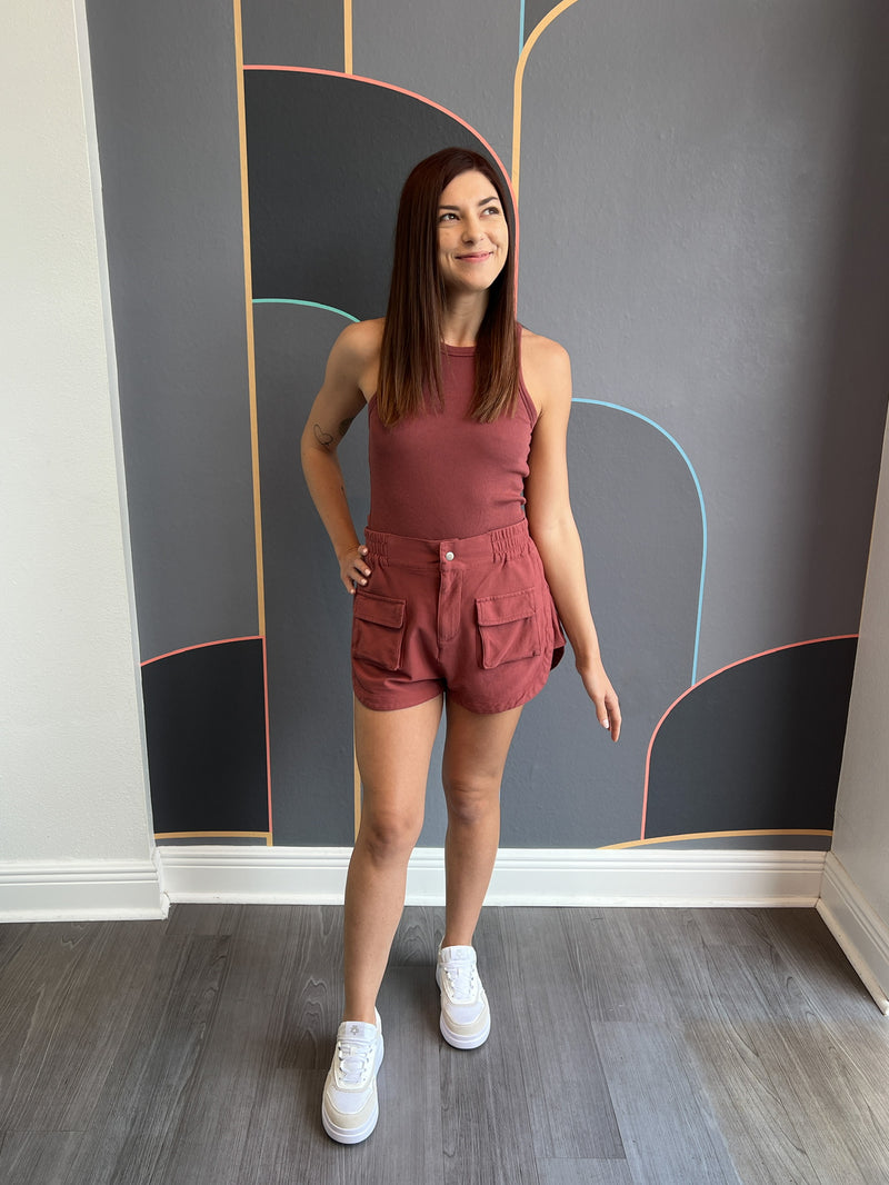 Knit Twill Short