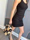 Side Shirred Tank Dress