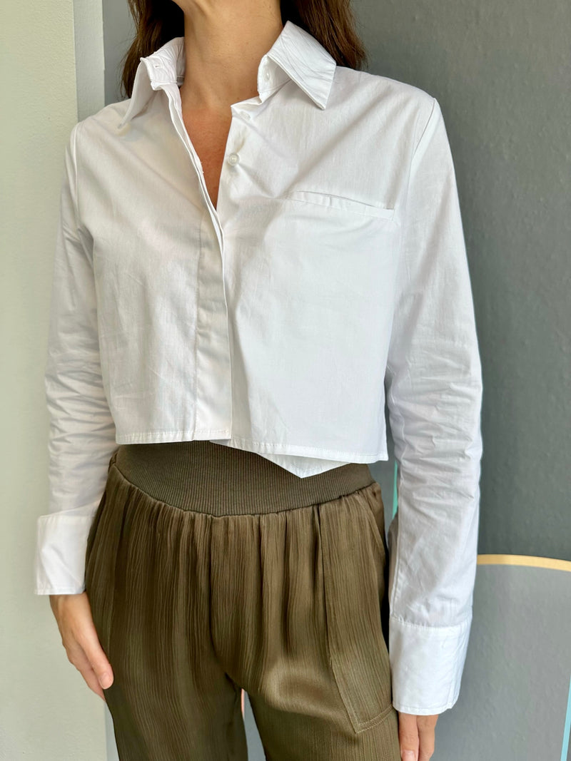 Honeybus Cropped Shirt