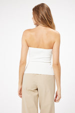 Sweetheart Rib Strapless Top
