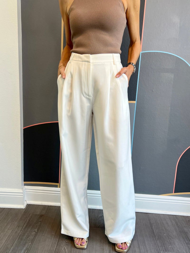 Hailey Pant - White