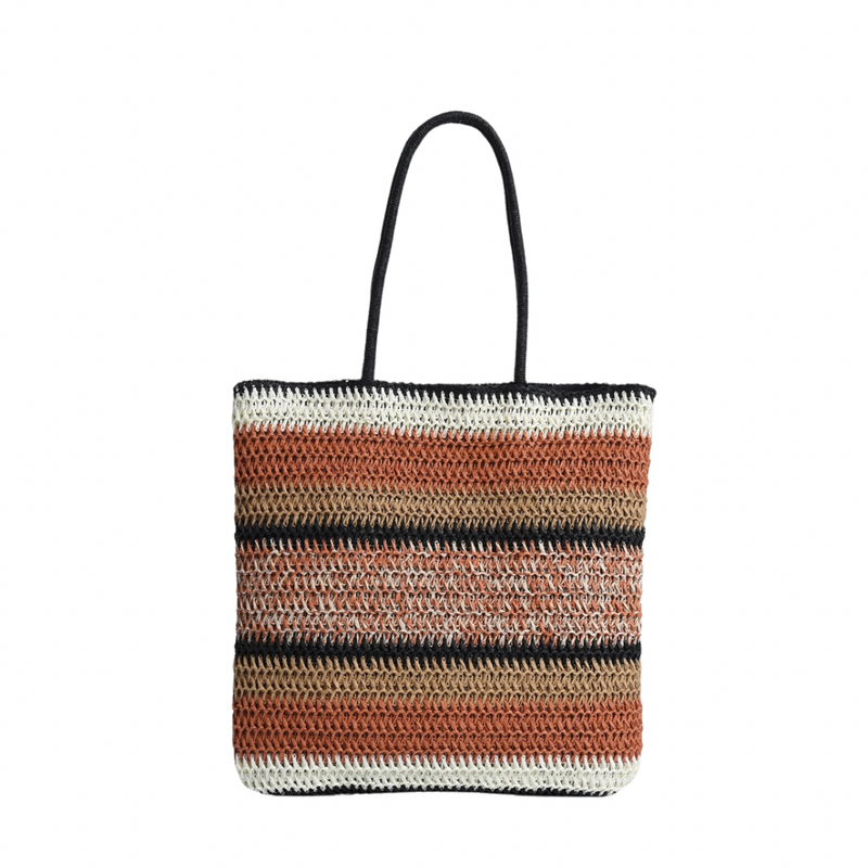 Selene Striped Handbag
