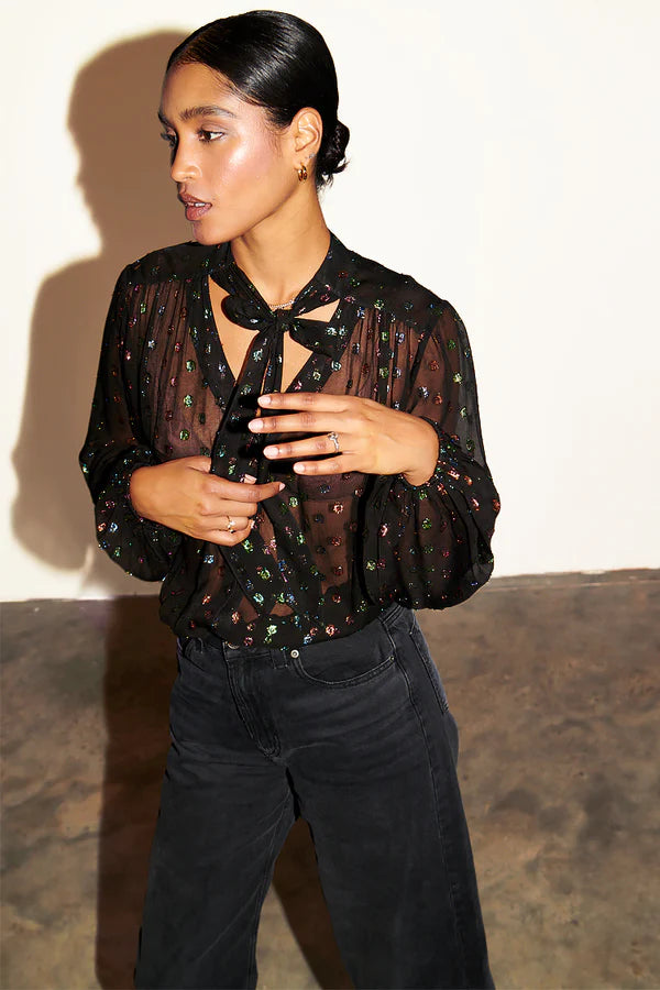 Multi Sparkle Blouse