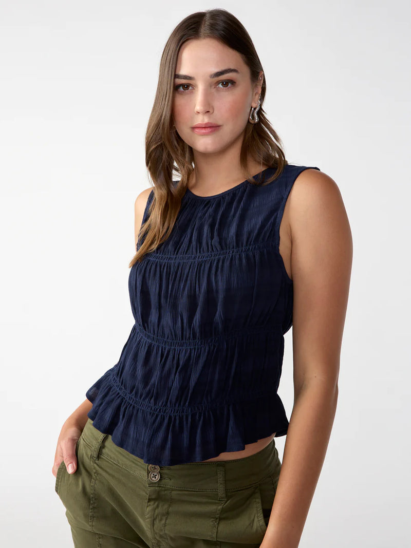 Sleeveless Soft Smock Top