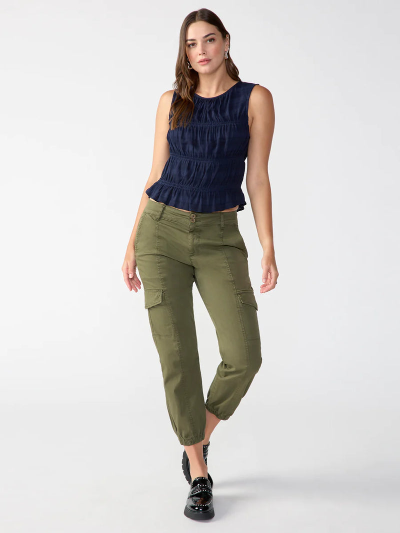 Sleeveless Soft Smock Top
