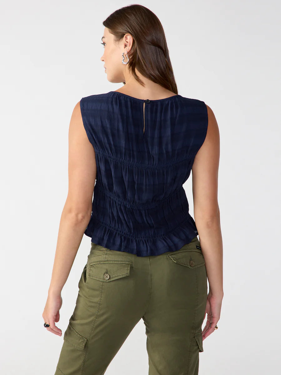 Sleeveless Soft Smock Top