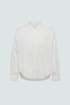 Sloane Oversized Button-Down Shirt - Le Blanc