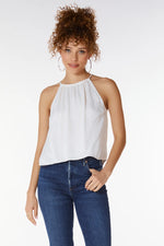 High Neck Cropped Tank