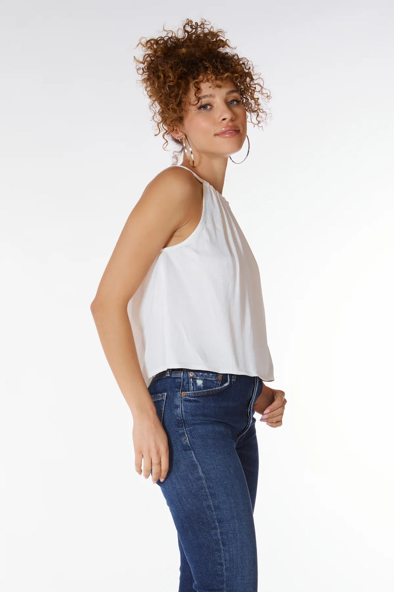 High Neck Cropped Tank
