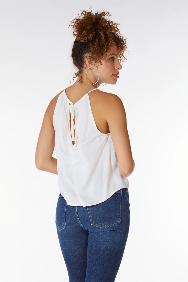 High Neck Cropped Tank
