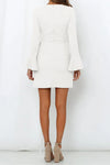 Wrap Tie Knit Dress