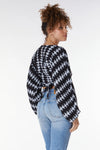 Kimono Sleeve Tie Front Top