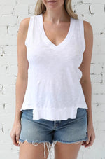 Inset V-Neck Tank