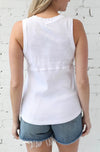 Inset V-Neck Tank