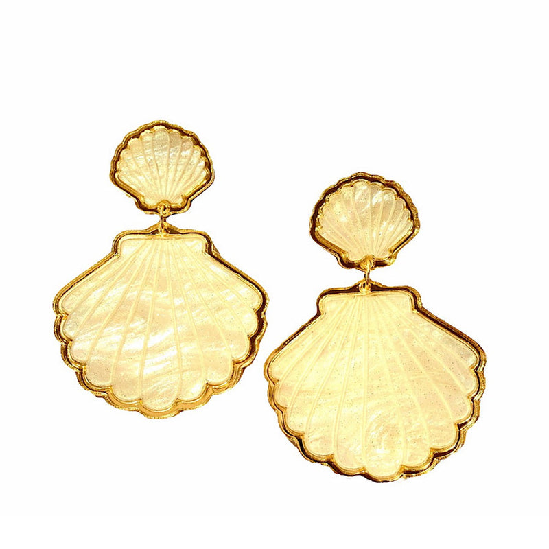 Olivia Seashell Dangle Earring