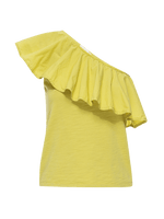 Novella Ruffle One Shoulder