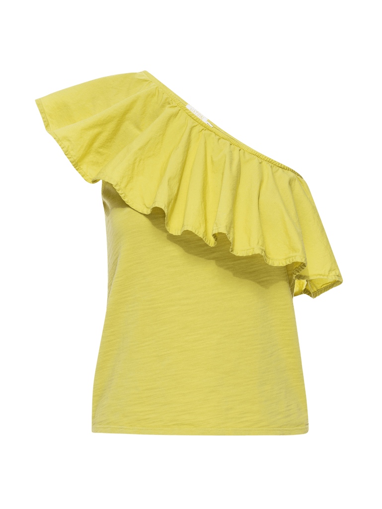 Novella Ruffle One Shoulder
