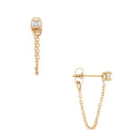 Sloane Chain Stud Earring