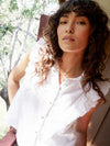 Archer Ruffled Button Up