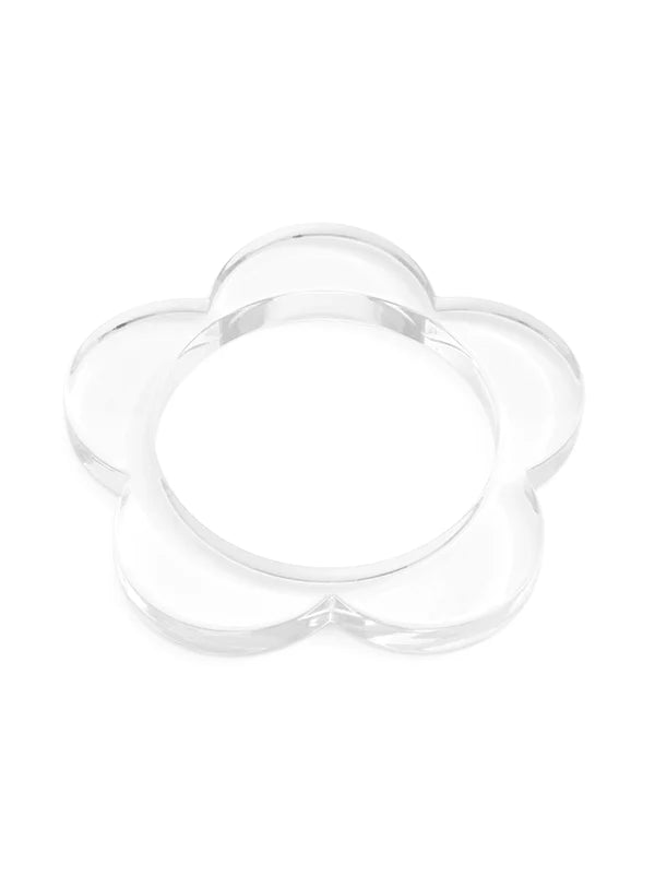 Delilah Flower Bangle