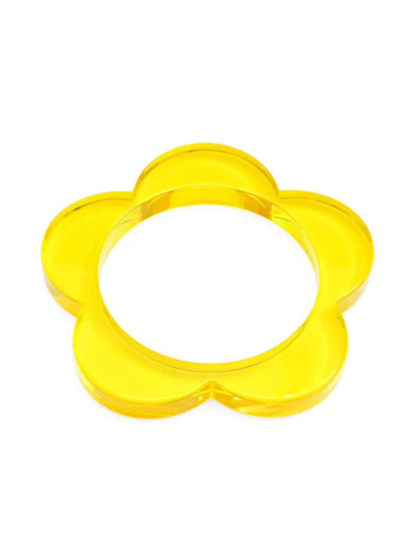 Delilah Flower Bangle