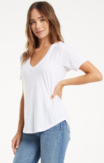The Organic Cotton V-neck Tee