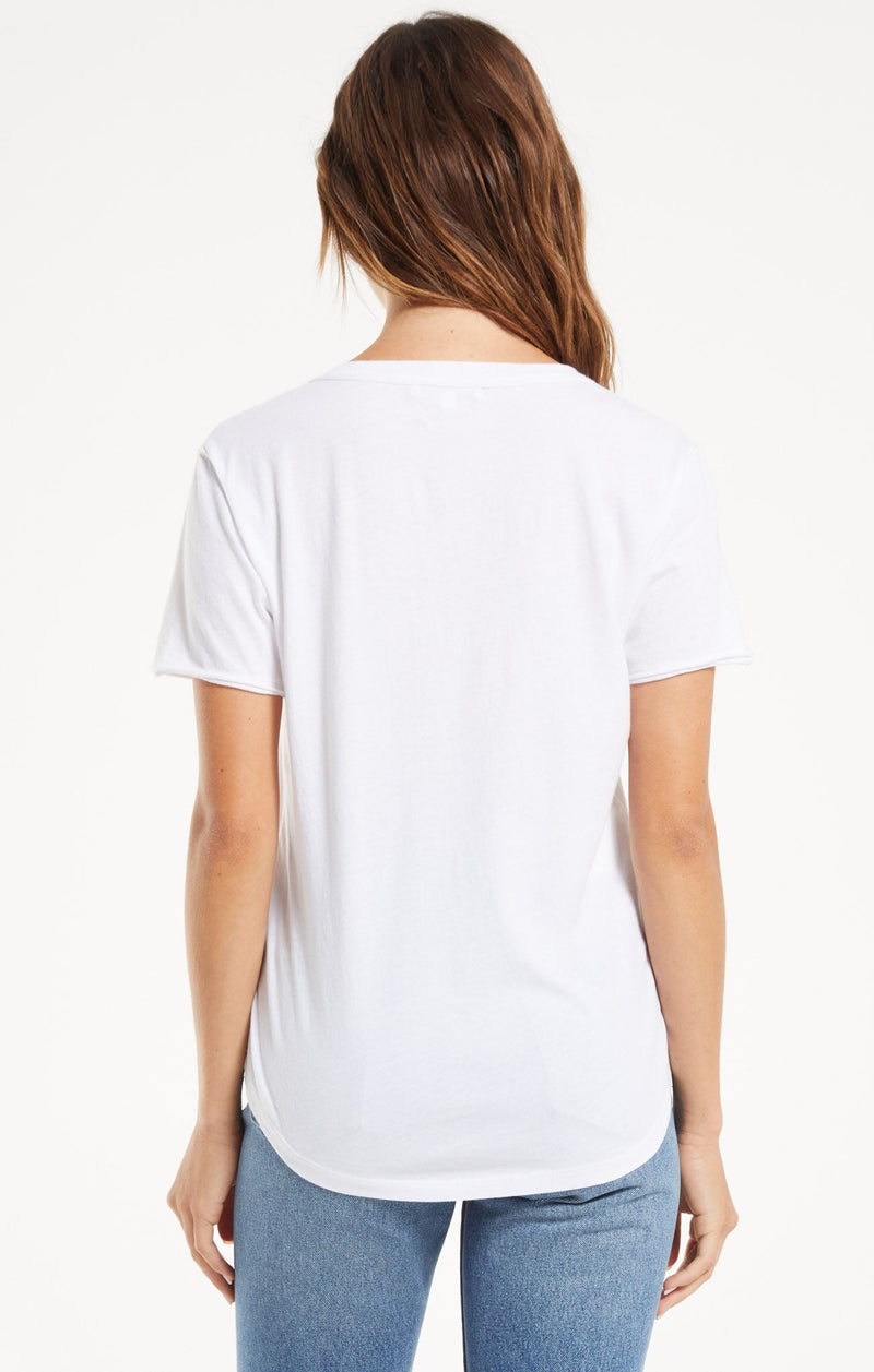 The Organic Cotton V-neck Tee