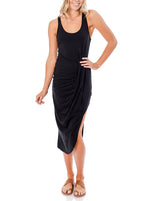 Pleated Skirt Tank Dress