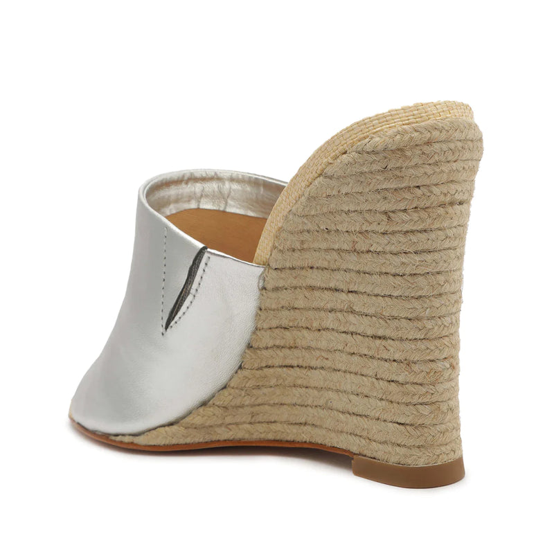 Lucy Weekend Metallic Leather Sandal