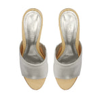 Lucy Weekend Metallic Leather Sandal