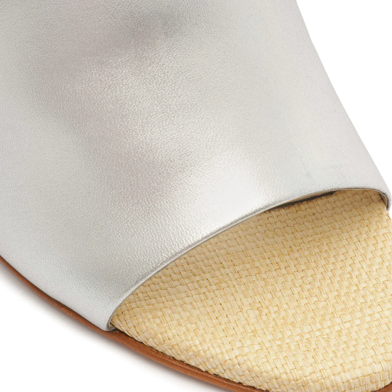 Lucy Weekend Metallic Leather Sandal