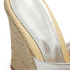Lucy Weekend Metallic Leather Sandal