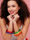 Delilah Flower Bangle